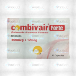 Combivair Forte Capsules 400Mg+12Mg (1 Box = 3 Strips) (1 Strip = 10 Capsules)