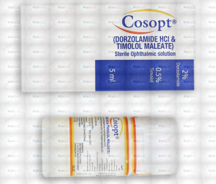 Cosopt Eye Drops 5Ml