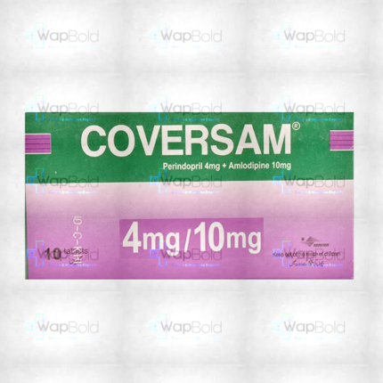 Coversam Tablets 4Mg/10Mg (1 Box = 1 Strip)(1 Strip = 10 Tablets)