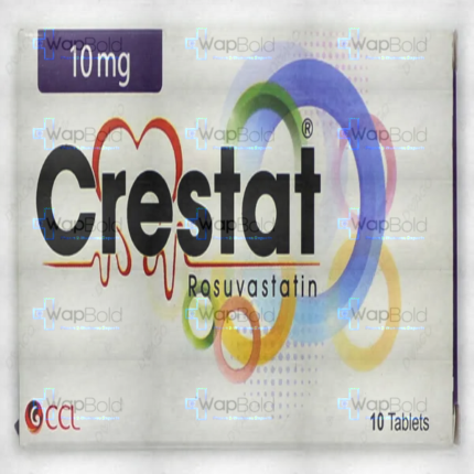 Crestat Tablets 10Mg (1 Box = 1 Strip)(1 Strip = 10 Tablets)
