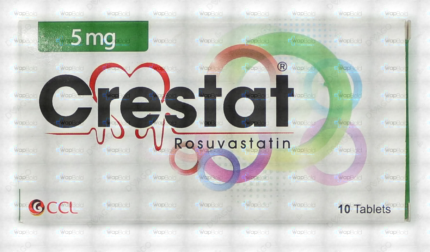 Crestat Tablets 5Mg (1 Box = 1 Strip)(1 Strip = 10 Tablets)