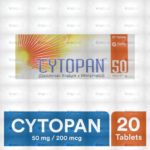 Cytopan Tablets 50Mg+200Mcg (1 Strip = 10 Tablets)