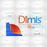 Dimis Tablets 50Mg (1 Strip = 10 Tablets)