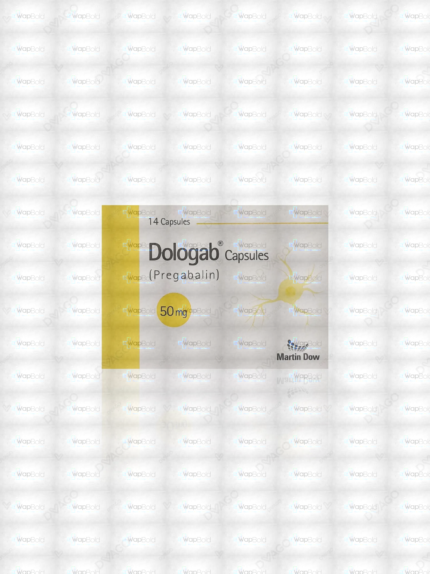 Dologab Capsules 50Mg (1 Box = 2 Strips) (1 Strip = 7 Capsules)