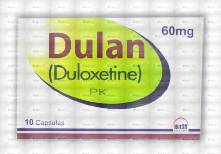 Dulan Capsules 60Mg (1 Box = 1 Strip)(1 Strip = 10 Capsules)