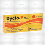 Dyclo-P Tablets 50Mg (1 Strip = 10 Tablets)