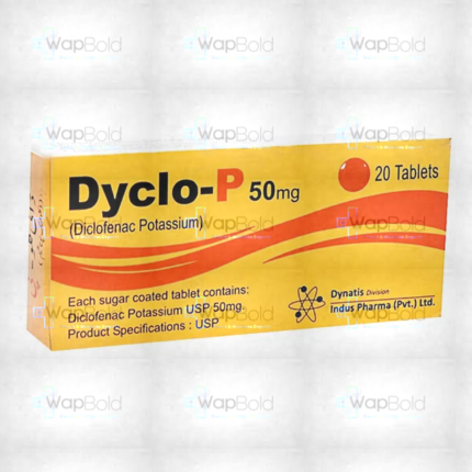 Dyclo-P Tablets 50Mg (1 Strip = 10 Tablets)