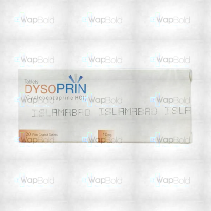 Dysoprin Tablets 10Mg (1 Box = 2 Strips) (1 Strip = 10 Tablets)