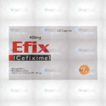 Efix Capsules 400Mg (1 Box = 1 Strip)(1 Strip = 5 Capsules)