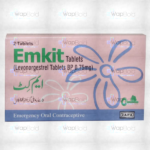Emkit Tablets 0.75Mg (1 Box = 1 Strip)(1 Strip = 2 Tablets)