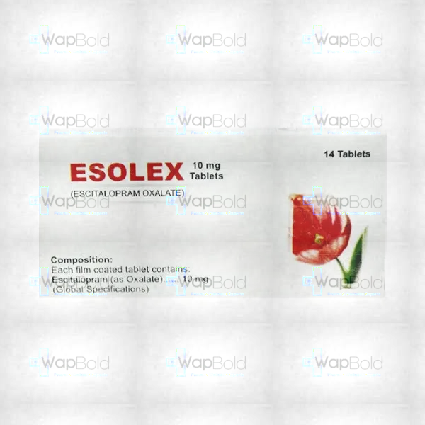 esolex-10-mg-14-tablets.webp Esolex Tablets 10Mg (1 Box = 1 Strip)(1 Strip = 14 Tablets)