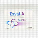 Exval-A Tablets 5Mg/80Mg (1 Box = 2 Strips) (1 Strip = 7 Tablets)