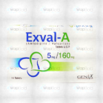 Exval-A Tablets 5Mg/160Mg (1 Box = 2 Strips) (1 Strip = 7 Tablets)