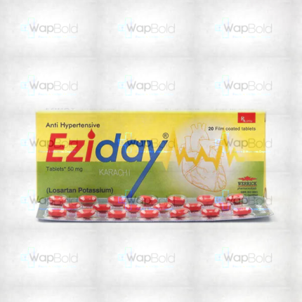 Eziday-Duo Tablets 5Mg/50Mg (1 Box = 1 Strip)(1 Strip = 10 Tablets)