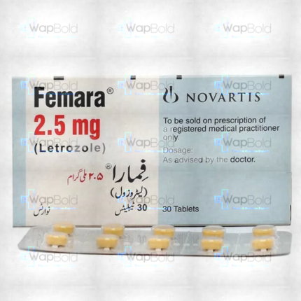 Femara Tablets 2.5Mg (1 Box = 3 Strips) (1 Strip = 10 Tablets)