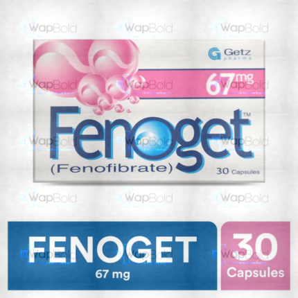 Fenoget Capsules 67Mg (1 Strip = 10 Capsules)