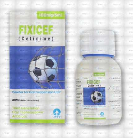 Fixicef 30Ml Suspension 100Mg/5Ml