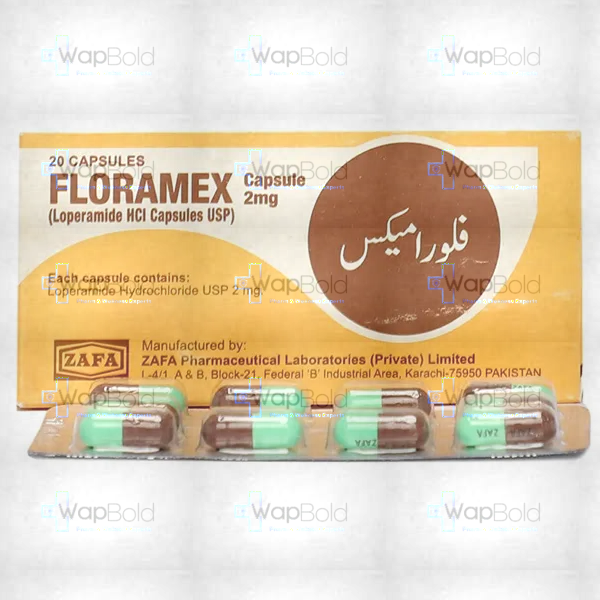 floramex-2mg-cap-20s.webp Floramex Capsules 2Mg (1 Box = 2 Strips) (1 Strip = 10 Capsules)