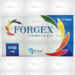Forgex Tablets 5/160Mg (1 Box = 2 Strips) (1 Strip = 7 Tablets)