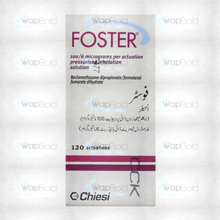 Foster Inhaler 100Mcg/6Mcg 120 Actuations