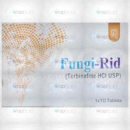 Fungi-Rid Tablets 125Mg (1 Box = 1 Strip)(1 Strip = 10 Tablets)