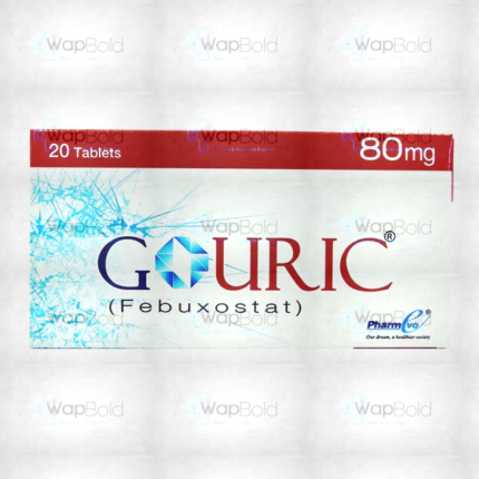 Gouric Tablets 80Mg (1 Box = 2 Strips) (1 Strip = 10 Tablets)