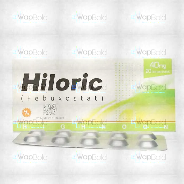 hiloric-40mg-tab-20s.webp Hiloric Tablets 40Mg (1 Box = 2 Strips) (1 Strip = 10 Tablets)