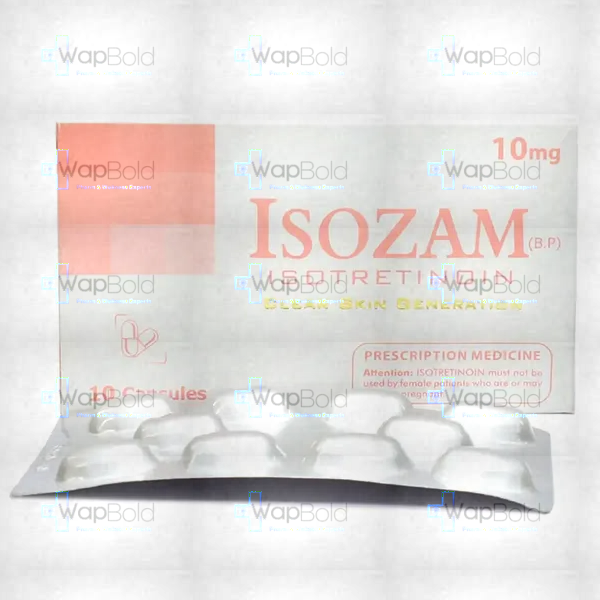 isozam-10-mg-10-capsules.webp Isozam Capsules 10Mg (1 Box = 1 Strip)(1 Strip = 10 Capsules)