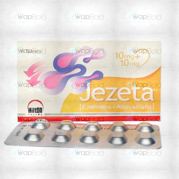 jezeta-tablets-1010mg.webp Jezeta Tablets 10Mg/10Mg (1 Box = 1 Strip)(1 Strip = 10 Tablets)