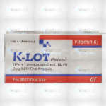 K-Lot Pediatric Im/Iv/Oral Injection 2Mg (1 Box = 1 Injection)