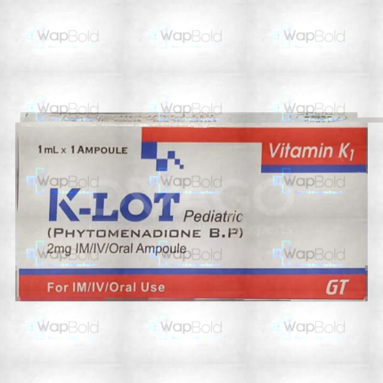 K-Lot Pediatric Im/Iv/Oral Injection 2Mg (1 Box = 1 Injection)
