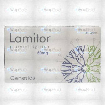 Lamitor Tablets 50Mg (1 Box = 3 Strips) (1 Strip = 10 Tablets)