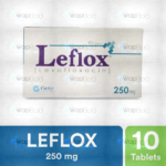 Leflox Tablets 250Mg (1 Box = 1 Strip)(1 Strip = 10 Tablets)