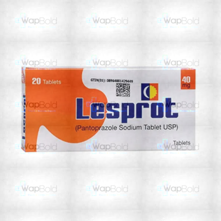 Lesprot Tablets 40Mg (1 Strip = 10 Tablets)