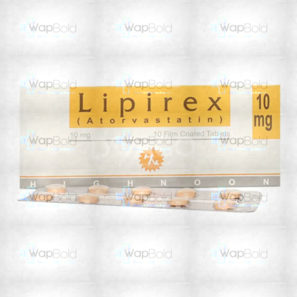 Lipirex Tablets 10Mg (1 Box = 1 Strip)(1 Strip = 10 Tablets)