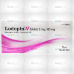 Lodopin-V Tablets 5Mg/80Mg (1 Box = 1 Strip)(1 Strip = 14 Tablets)