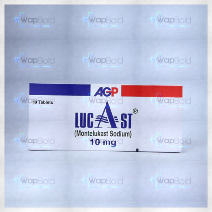 Lucast Tablets 10Mg (1 Box = 1 Strip)(1 Strip = 10 Tablets)