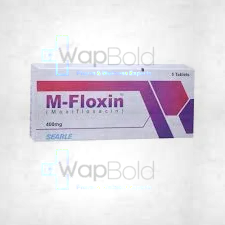 M-Floxin Tablets 400Mg (1 Box = 1 Strip)(1 Strip = 5 Tablets)