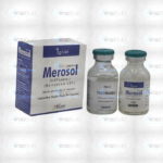 Merosol Injection 1G/Vial (1 Box = 1 Injection)
