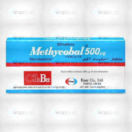 Methycobal Tablets 500Mcg (1 Strip = 10 Tablets)