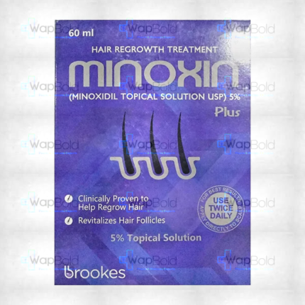 Minoxin Plus Topical Solution 60Ml