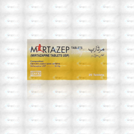 Mirtazep Tablets 30Mg (1 Strip = 10 Tablets)