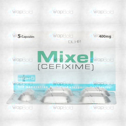 Mixel Capsules 400Mg (1 Box = 1 Strip)(1 Strip = 5 Capsules)