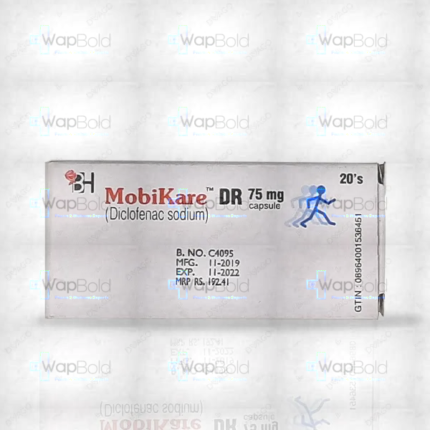 Mobikare Dr Capsules 75Mg (1 Strip = 5 Capsules)