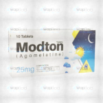 Modton Tablets 25Mg (1 Box = 1 Strip)(1 Strip = 10 Tablets)