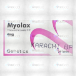 Myolax Tablets 4Mg (1 Strip = 10 Tablets)