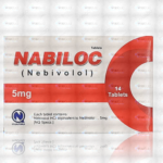 Nabiloc Tablets 5Mg (1 Box = 2 Strips) (1 Strip = 7 Tablets)