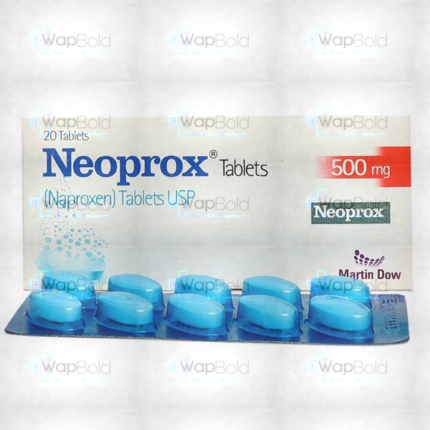Neoprox Tablets 500Mg (1 Box = 2 Strips) (1 Strip = 10 Tablets)