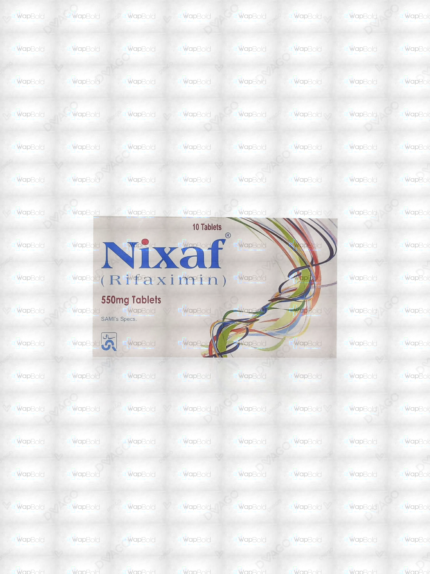 Nixaf Tablets 550Mg (1 Box = 1 Strip)(1 Strip = 10 Tablets)