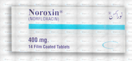 Noroxin Tablets 400Mg (1 Box = 2 Strips) (1 Strip = 7 Tablets)